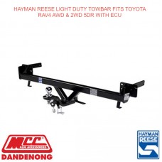 HAYMAN REESE LIGHT DUTY TOWBAR FITS TOYOTA RAV4 AWD & 2WD 5DR WITH ECU